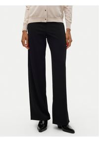Vero Moda Spodnie materiałowe Berlin 10318454 Czarny Wide Leg. Kolor: czarny. Materiał: syntetyk #1