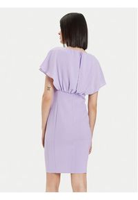 Rinascimento Sukienka koktajlowa CFC0118271003 Fioletowy Regular Fit. Kolor: fioletowy. Materiał: syntetyk. Styl: wizytowy #5