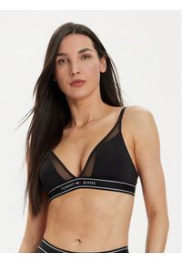 TOMMY HILFIGER - Tommy Hilfiger Biustonosz braletka UW0UW05130 Czarny. Kolor: czarny. Materiał: syntetyk