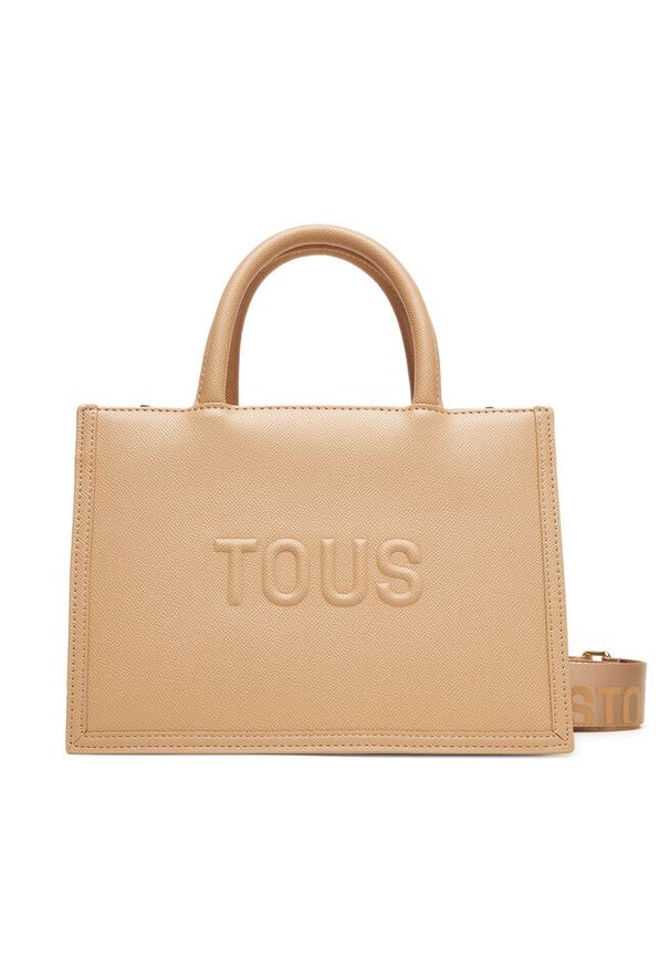 Tous - Torebka TOUS. Kolor: beżowy