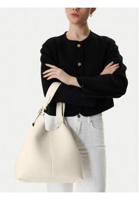 Coccinelle Torebka SHA Coccinelle C-Easy E1 SHA 11 02 01 Écru. Kolor: kremowy. Materiał: skórzane #1