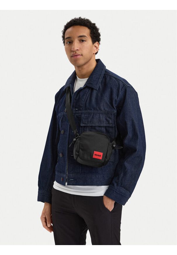 Hugo - HUGO Saszetka Ethon 3.0 50563634 Czarny. Kolor: czarny. Materiał: materiał