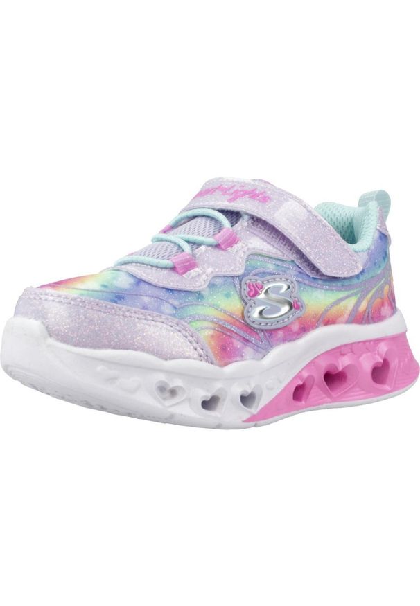 skechers - Tenisówki Skechers Model 303253n Kolor Fioletowy. Kolor: fioletowy. Materiał: syntetyk, tkanina. Model: Skechers Sport. Sport: turystyka piesza