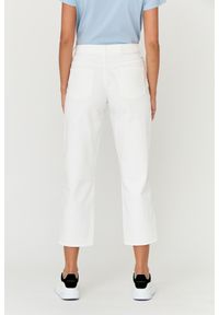 7 FOR ALL MANKIND Białe jeansy damskie THE MODERN STRAIGHT Milk, Rozmiar 27. Kolor: biały #6