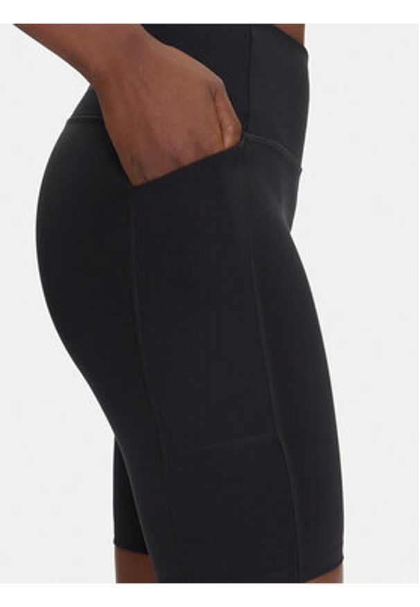 GIRLFRIEND COLLECTIVE - Girlfriend Collective Szorty sportowe Float 4075 Czarny Slim Fit. Kolor: czarny. Materiał: syntetyk