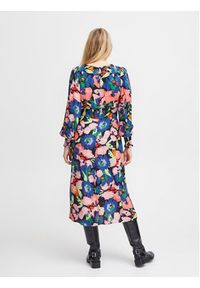 Fransa Sukienka letnia 20612477 Kolorowy Regular Fit. Materiał: wiskoza. Wzór: kolorowy. Sezon: lato #5