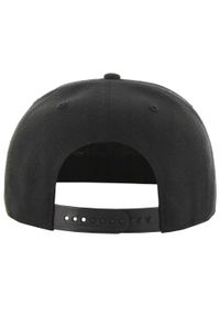 47 Brand - Czapka z daszkiem męska MLB New York Yankees No Shot Cap. Kolor: czarny. Materiał: akryl, wełna
