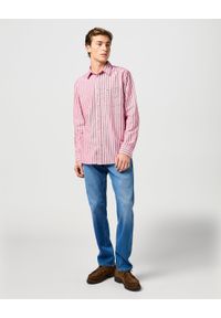 Wrangler - MESKA KOSZULA WRANGLER 1 PKT SHIRT RED OXFORD 112362540 #3