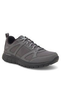 skechers - Skechers Sneakersy 8790117 CCBK Szary. Kolor: szary. Materiał: materiał