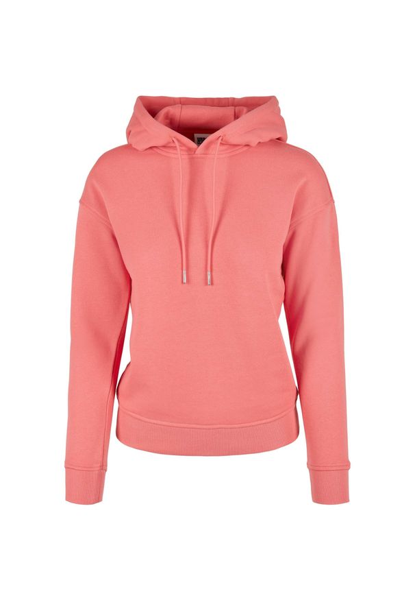 Damska bluza z kapturem Urban Classics. Typ kołnierza: kaptur. Kolor: różowy