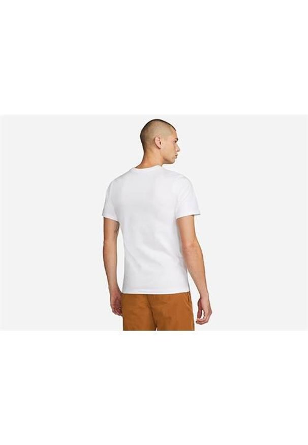 Koszulka sportowa męska Nike Air Jordan Game 5. Kolor: biały. Długość rękawa: krótki rękaw. Długość: krótkie. Sport: fitness