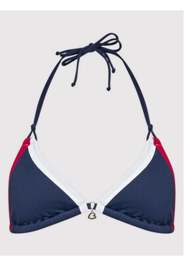 Banana Moon Góra od bikini Bluco Navy 17G06 Granatowy. Kolor: niebieski. Materiał: syntetyk