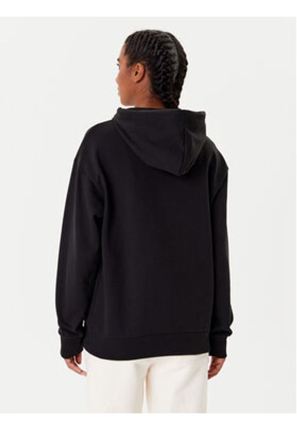 Lacoste Bluza SF7612 Czarny Oversize. Kolor: czarny. Materiał: bawełna