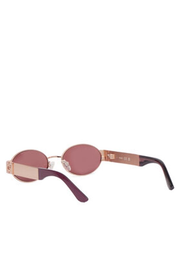 Guess Okulary przeciwsłoneczne GU00262 Różowe złoto. Kolor: wielokolorowy, różowy, złoty