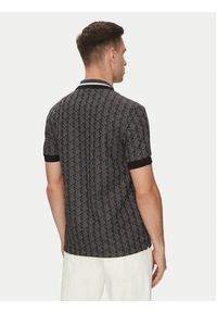Lacoste Polo DH1417 Czarny Regular Fit. Typ kołnierza: polo. Kolor: czarny. Materiał: bawełna, syntetyk #3