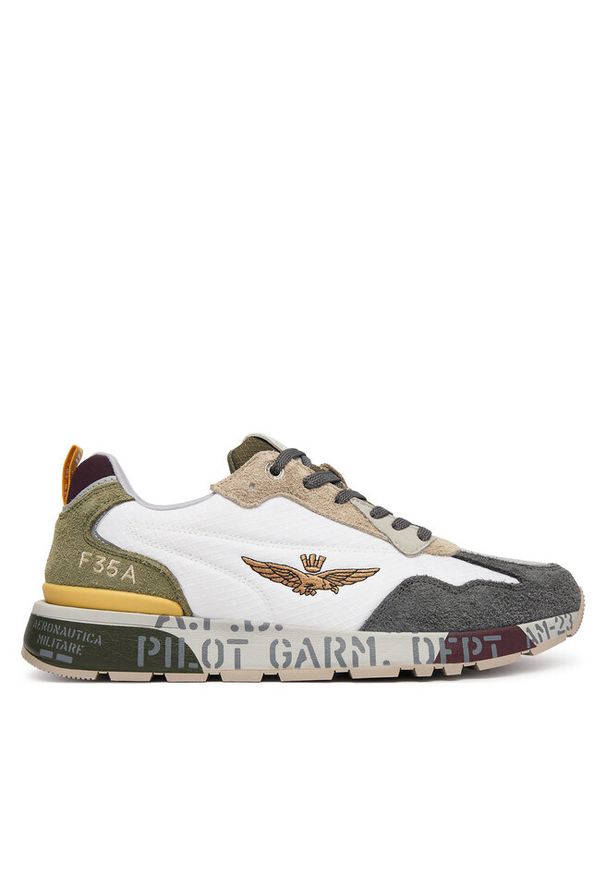 Sneakersy Aeronautica Militare. Wzór: kolorowy