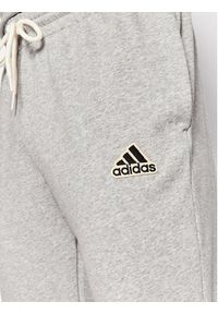 Adidas - adidas Spodnie dresowe Essentials Feel Comfy French Terry HE1857 Szary Regular Fit. Kolor: szary. Materiał: syntetyk #5