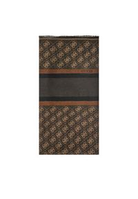 Guess Szal AM9492 POL03 Brązowy. Kolor: brązowy. Materiał: materiał, poliester
