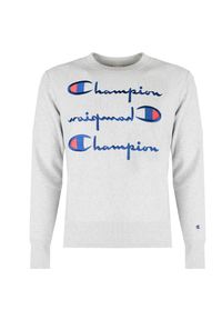 Champion Bluza | 210976 | Mężczyzna | Szary. Okazja: na co dzień. Kolor: szary. Materiał: bawełna. Styl: casual