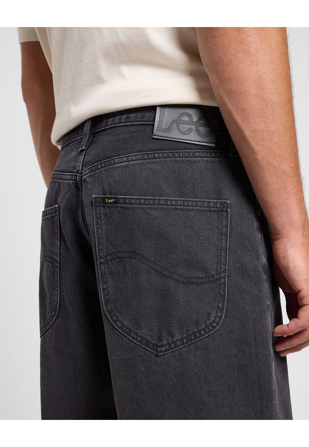 Lee - MĘSKIE SPODENKI LEE ASHER SHORT BLACK WORN IN 112365747