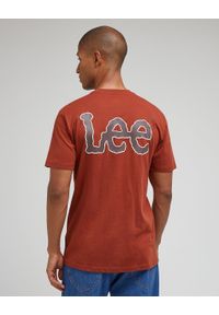 Lee - LEE ESSENTIAL TEE MĘSKA KOSZULKA T-SHIRT LOGO SWEET MAPLE 112342481 #2