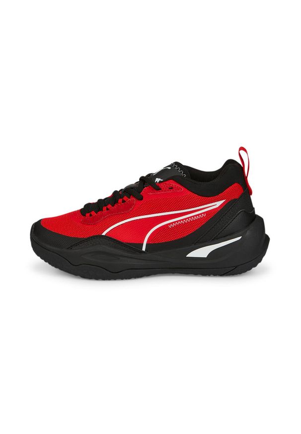 Buty do chodzenia Puma PLAYMAKER JR. Kolor: czerwony, wielokolorowy. Sport: turystyka piesza