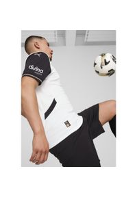 Puma - Męska koszulka domowa Valencia CF 24/25 PUMA White Black. Kolor: czarny, biały, wielokolorowy
