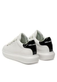 Karl Lagerfeld - KARL LAGERFELD Sneakersy Kapri KL62519 Biały. Kolor: biały. Materiał: skóra #5