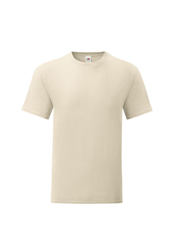 FRUIT OF THE LOOM - Męska Koszulka Iconic 150. Kolor: szary, beżowy, wielokolorowy. Sport: turystyka piesza