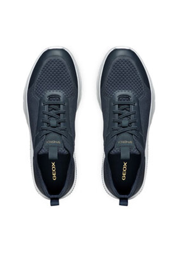 Geox Sneakersy U Spherica Actif U55BAB 0006K C4002 Granatowy. Kolor: niebieski. Materiał: materiał