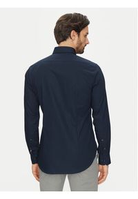 Michael Kors Koszula MK0DS01288 Granatowy Slim Fit. Kolor: niebieski. Materiał: bawełna #4