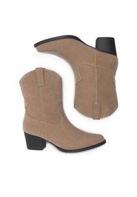 Jenny Fairy Kowbojki EMILY HY2219-4 Beżowy. Kolor: beżowy. Materiał: syntetyk #4