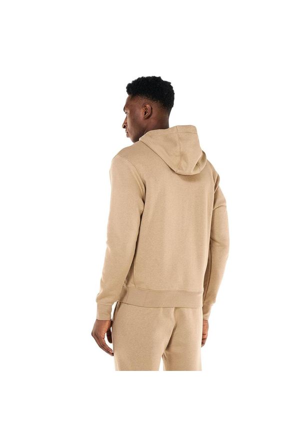 Nike - Bluza Z Polaru Dla Dorosłych Unisex Sportswear Club. Kolor: beżowy. Materiał: polar