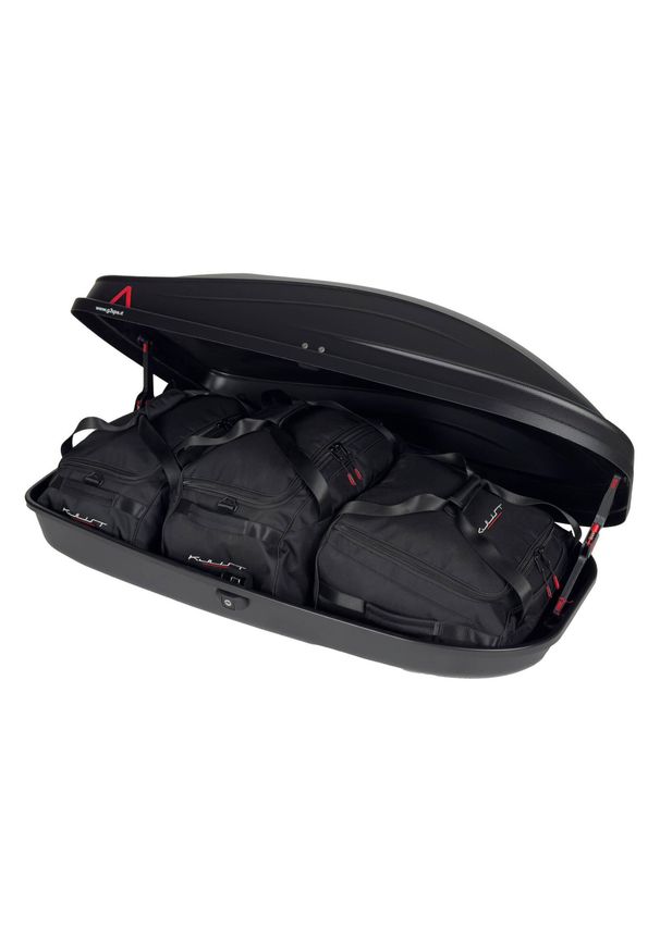 KJUST - Torby Do Boksu Dachowego G3 Spark 320 3Szt Kjust. Kolor: czarny. Styl: sportowy