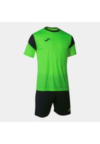 Zestaw piłkarski dla chłopców Joma Phoenix. Kolor: czarny, niebieski, wielokolorowy, żółty. Materiał: dresówka. Sport: piłka nożna