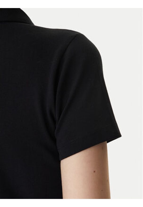 Guess Polo W5GP73 KCYR1 Czarny Regular Fit. Typ kołnierza: polo. Kolor: czarny. Materiał: bawełna
