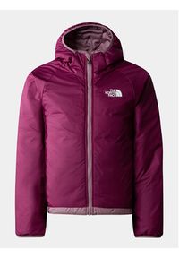 The North Face Kurtka puchowa Perrito NF0A82D9 Fioletowy Regular Fit. Kolor: fioletowy. Materiał: syntetyk