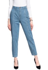 Lee - DAMSKIE SPODNIE JEANSOWE LEE Panelled Stella Tape GREY BALA L30QMMOJ 112106579