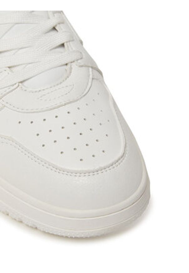 Hugo - HUGO Sneakersy Hadrian 50541711 Biały. Kolor: biały. Materiał: skóra