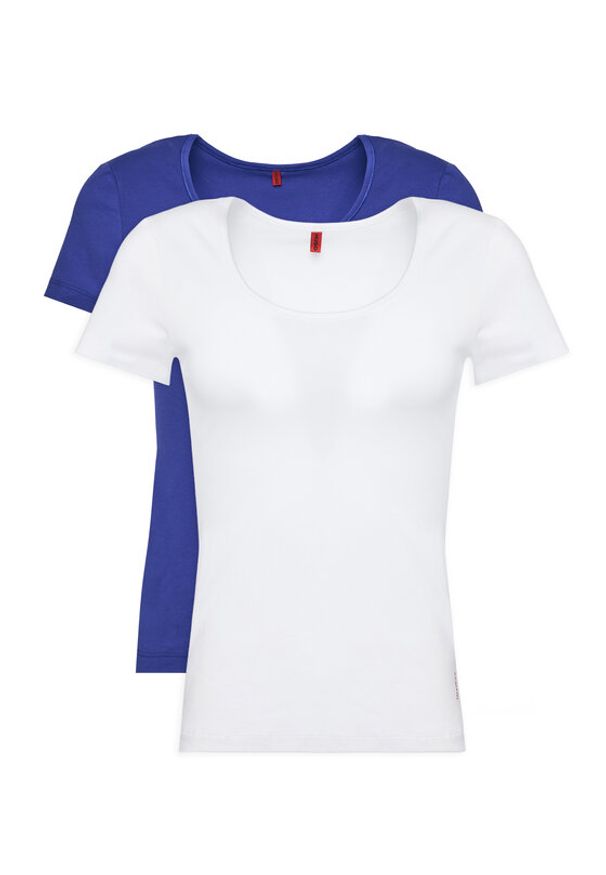 Hugo - HUGO Komplet t-shirtów Twin 50469660 Kolorowy Regular Fit. Materiał: bawełna. Wzór: kolorowy