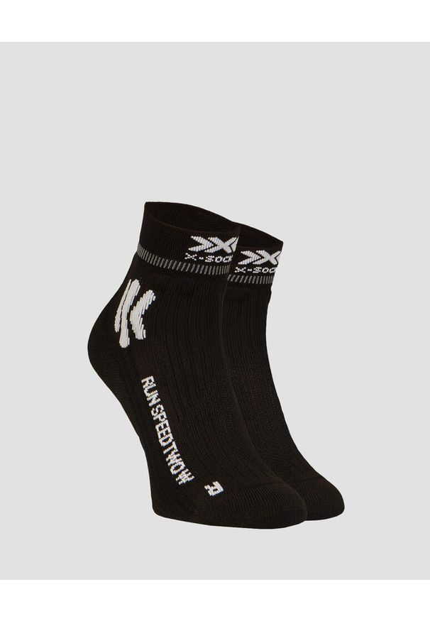 Skarpety biegowe damskie X-Socks Run Speed Two 4.0. Kolor: czarny. Sport: bieganie
