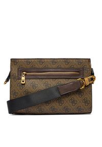 Guess Saszetka HMMILO P6157 Brązowy. Kolor: brązowy. Materiał: skóra #3