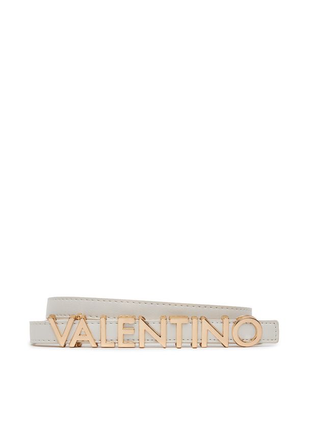 VALENTINO - Pasek Damski Valentino. Kolor: biały