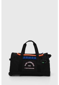 Karl Lagerfeld torba kolor czarny. Kolor: czarny. Materiał: materiał #4
