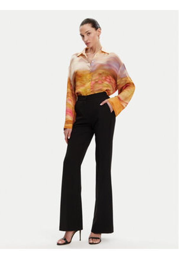 Pinko - PINKO Koszula 104864 A2G0 Kolorowy Regular Fit. Materiał: wiskoza. Wzór: kolorowy