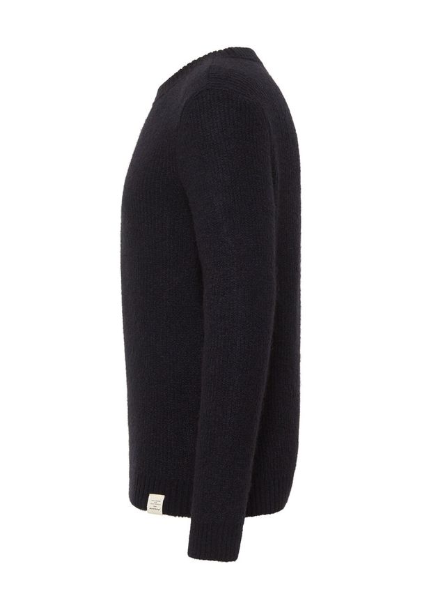 Mustang - MUSTANG Emil C Crew MĘSKI SWETER Dark Sapphire 1015801 4136