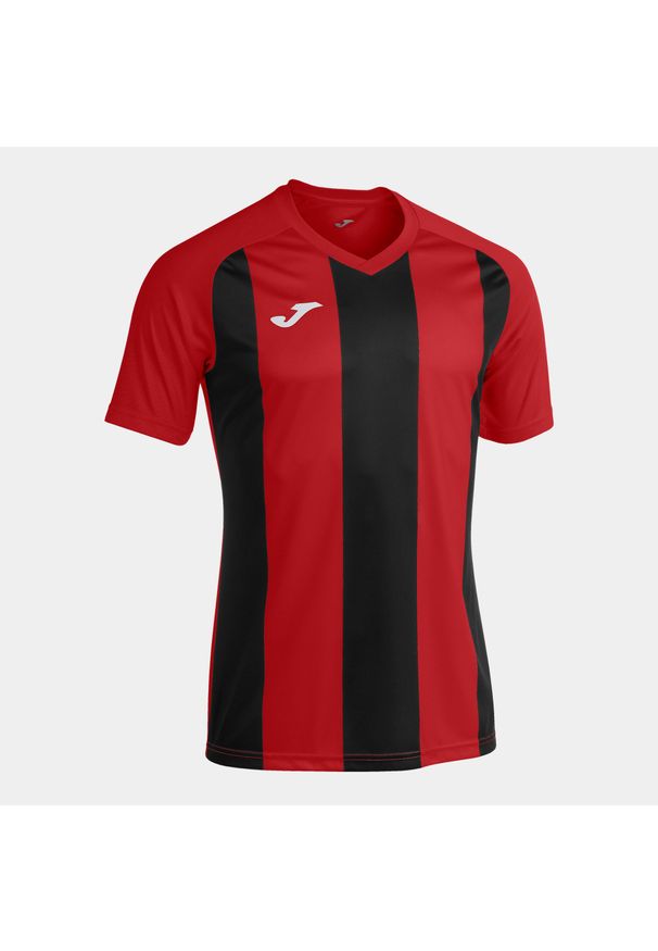 Koszulka do piłki nożnej męska Joma Pisa II. Kolor: czarny, czerwony, wielokolorowy. Sport: piłka nożna
