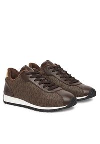 MICHAEL Michael Kors Sneakersy Rhodes 43T5RHFS3L Brązowy. Kolor: brązowy. Materiał: skóra #2
