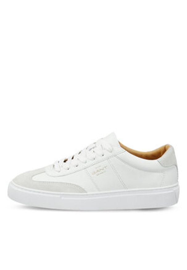 GANT - Gant Sneakersy 32633230 Biały. Kolor: biały. Materiał: zamsz, skóra