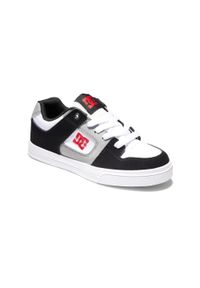 DC Shoes - Skórzane buty dla Dzieci PURE Biały. Okazja: na co dzień. Kolor: biały. Materiał: guma, skóra
